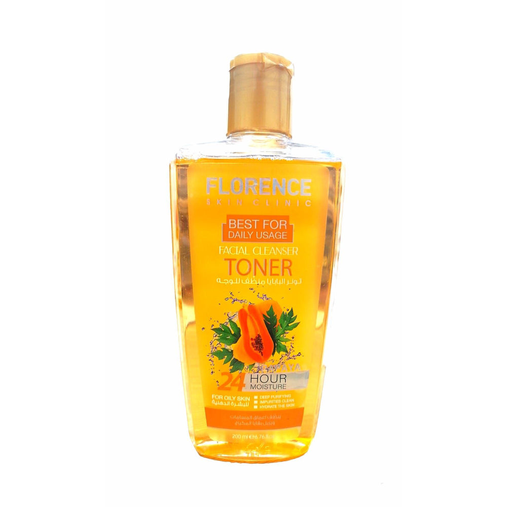 Florence Papaya Toner Facial Cleanser For oily skin 200 ml