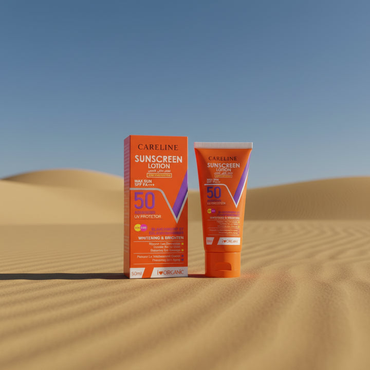 لوشن واقي من الشمس كيرلاين بعامل حماية ٥٠ من ملسا، لحماية يومية من أشعة الشمس.
لوشن واقي من الشمس كيرلاين بعامل حماية ٥٠ مناسب لمناخ المملكة العربية السعودية ودول مجلس التعاون الخليجي.