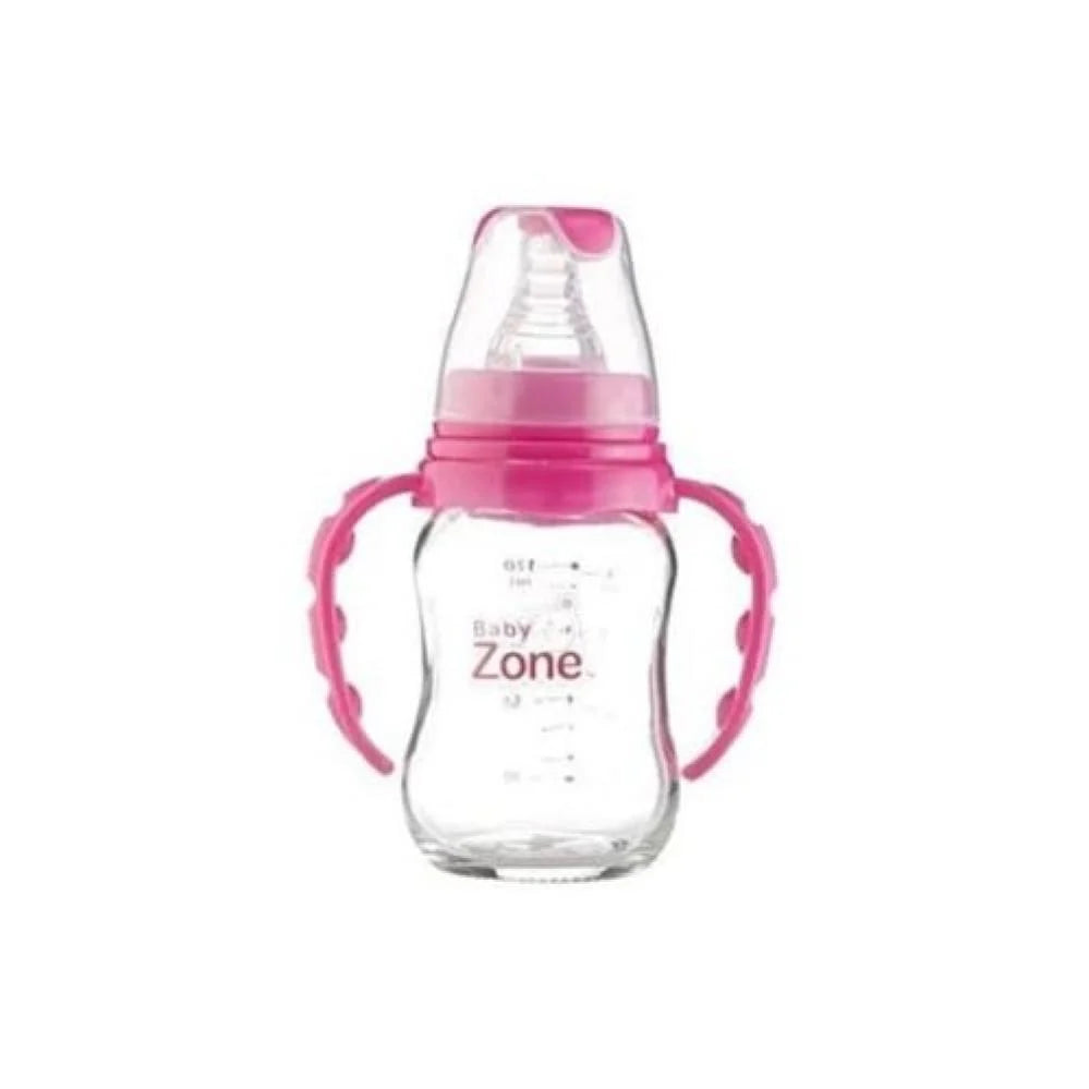 Baby Zone Feeding Bottle With Handle 8525
