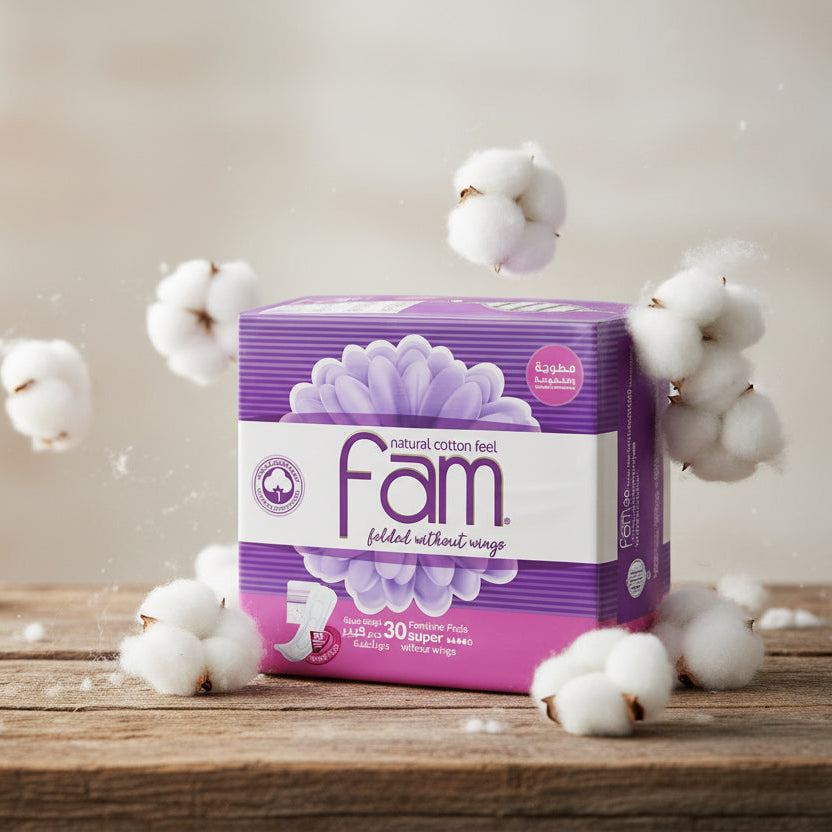 FAM FEMININE PADS WINGS 8*30