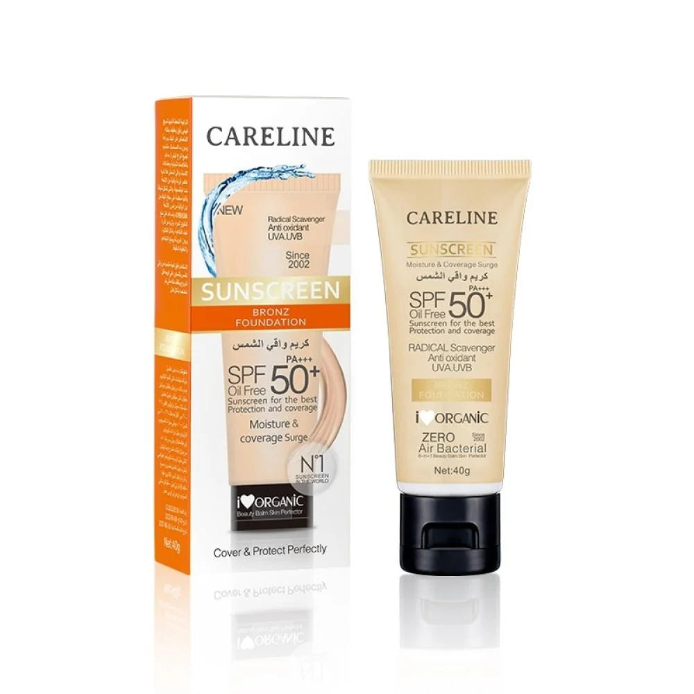 Careline Sunscreen Bronzer 50Spf 40 Gm