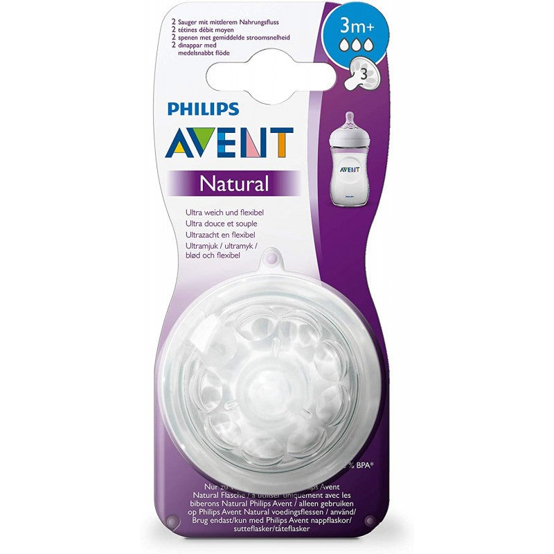 Avent 653/27 M Nippl 2*3M