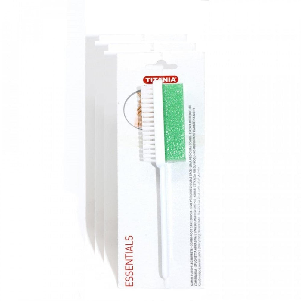 Pumice Stone With Nail Brush