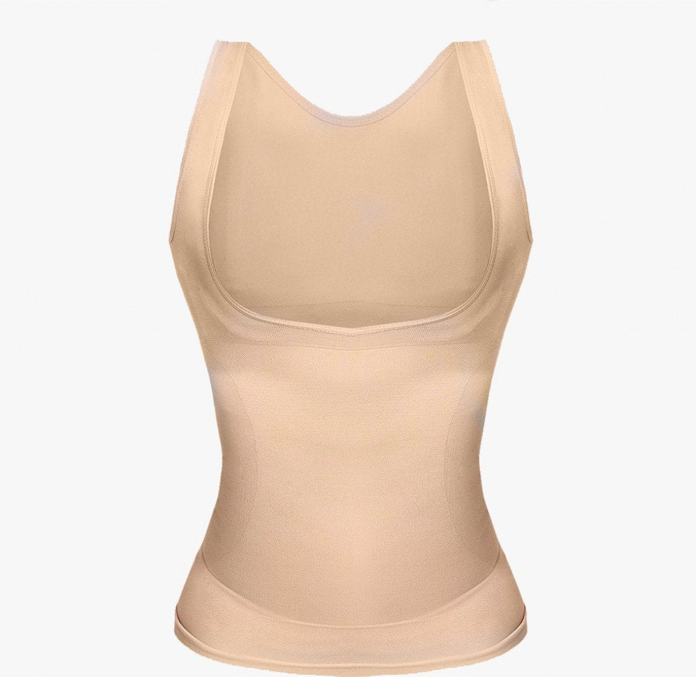 SANKOM SLIMMING&POSTURE 085-CBL BLACK COLOR L-XL VEST WITH BAR