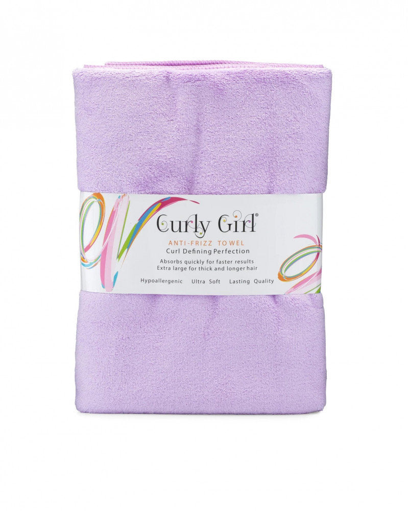 CURLY HAIRTOWEL THAT CURLY GIRL ANTI-FRIZZ PINK