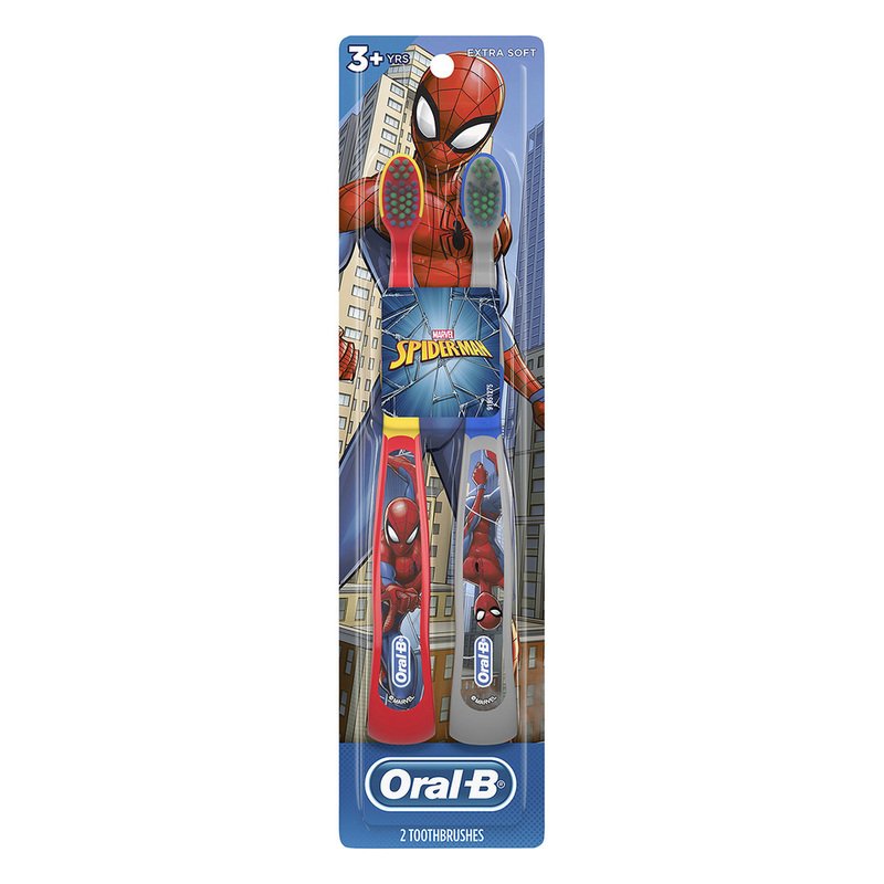 Oral-B Toothbrush Spider Man For Kids 2X