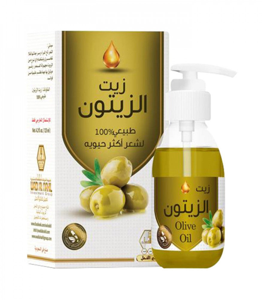 Wadi Al Nahil Olive Hair Oil 125 Ml