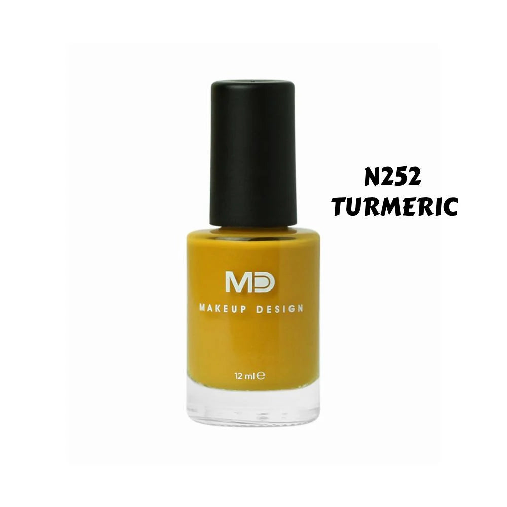 طلاء أظافر طويل الأمد بالكركم من إم دي - رقم 252