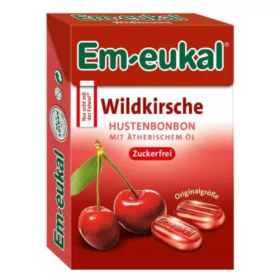 Em-eukal Wild cherry sugar-free box