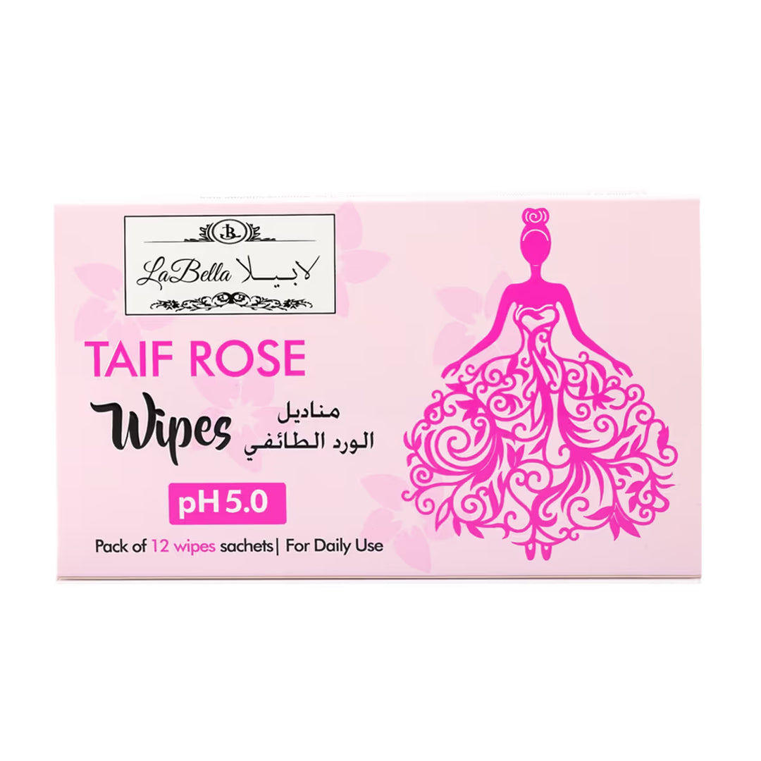 Labella Taif Rose Wipes 12S Single
