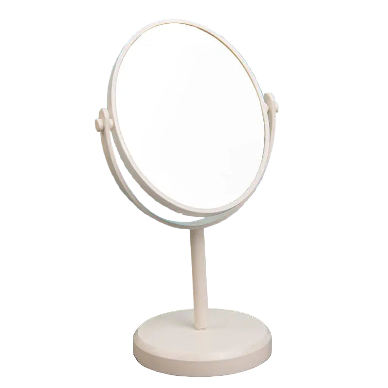Pure color double sided cosmetic mirror (Round)