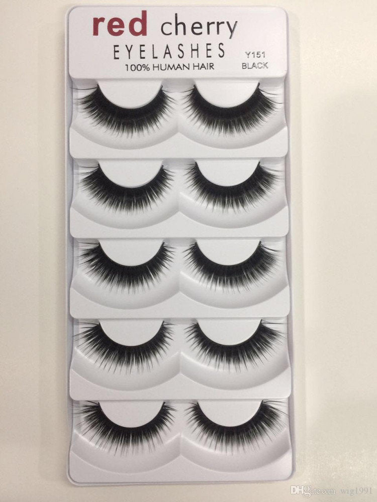 RED CHERRY EYELASHES SET 8 PCS 117