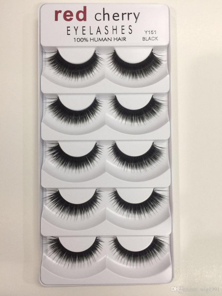 RED CHERRY EYELASHES SET 8 PCS 117