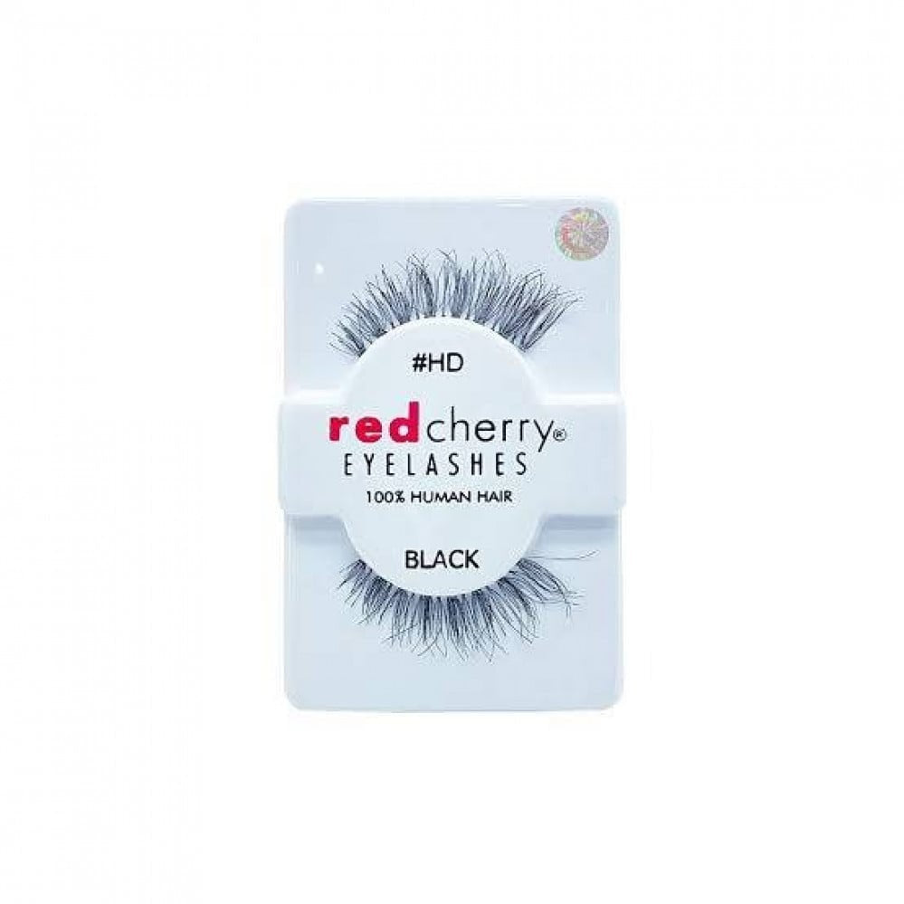 RED CHERRY EYELASHES BLACK 2PCS HD 04