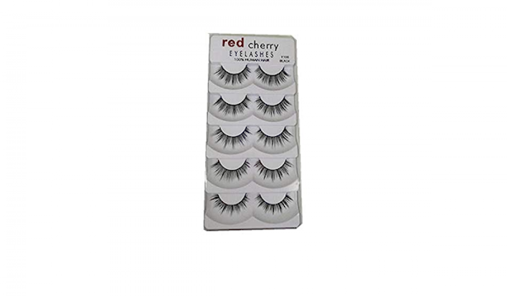 RED CHERRY EYELASHES SET OF 8 PCS MWSP