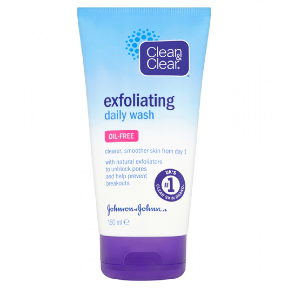 Clean & Clear Exfoliating Daily Wash 150Ml