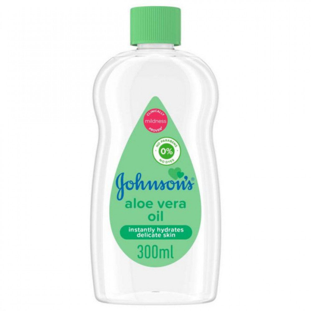 Johnsons Aloe Vera Oil 300Ml