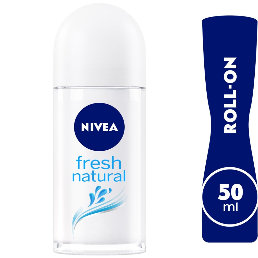 Nivea Fresh Natural Roll-On Deodorant 50Ml