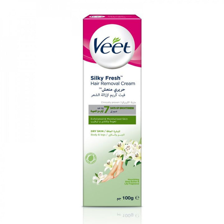 Veet Silk Fresh For Dry Skin Hair Remover 100Ml