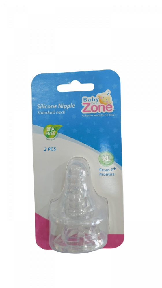 Baby Zone Silicone Nipple Xl- 8238
