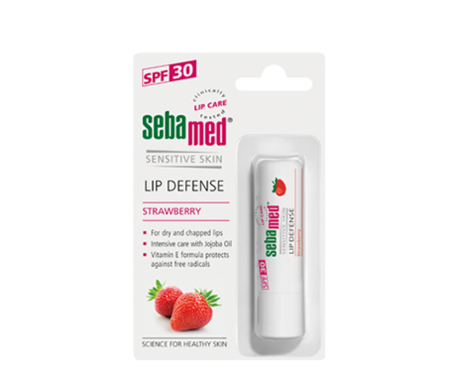 Seba Med Defense Strawberries Lip Stick 4.8Gm