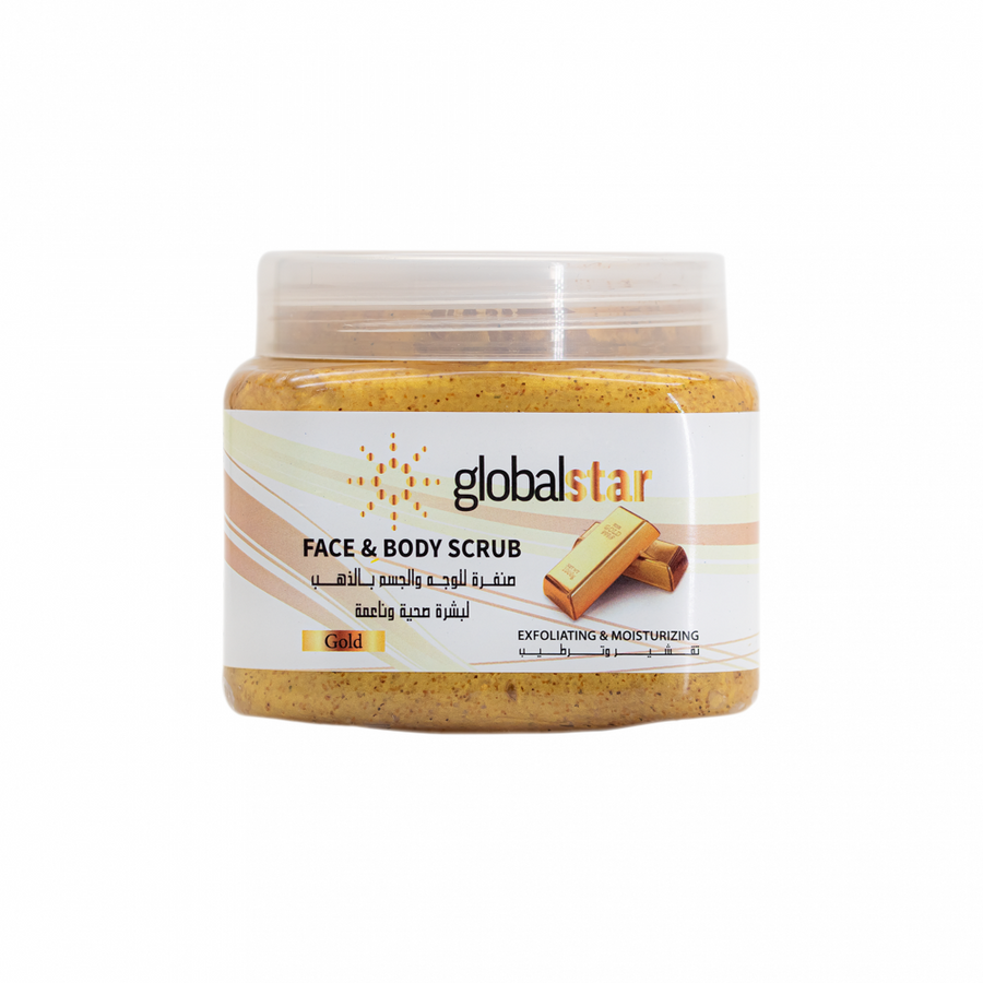 Globalstar Gold Face and Body Scrub - 500ml