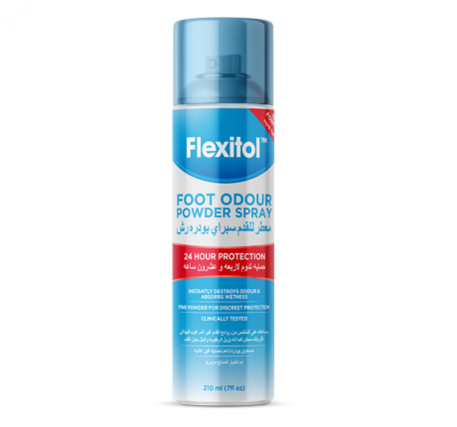 Flexitol Foot Odour Powder Spray 210Ml