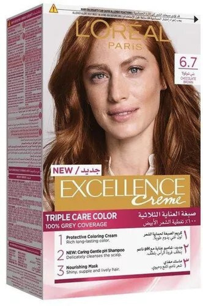 Loreal Excellence Hair Color Marron Chocolat 6.7