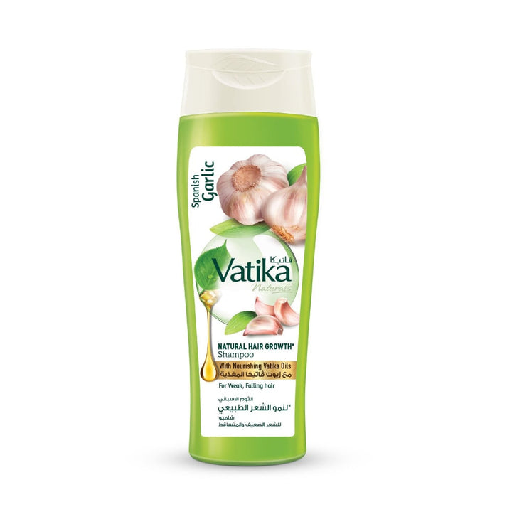 Vatika Spanish Garlic Natural Hair Growth Shampoo 400Ml