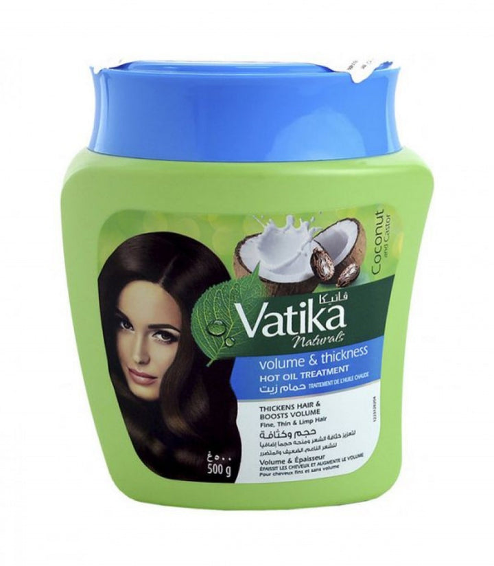 Vatika Coconut & Castor Volume & Thickness 500Ml