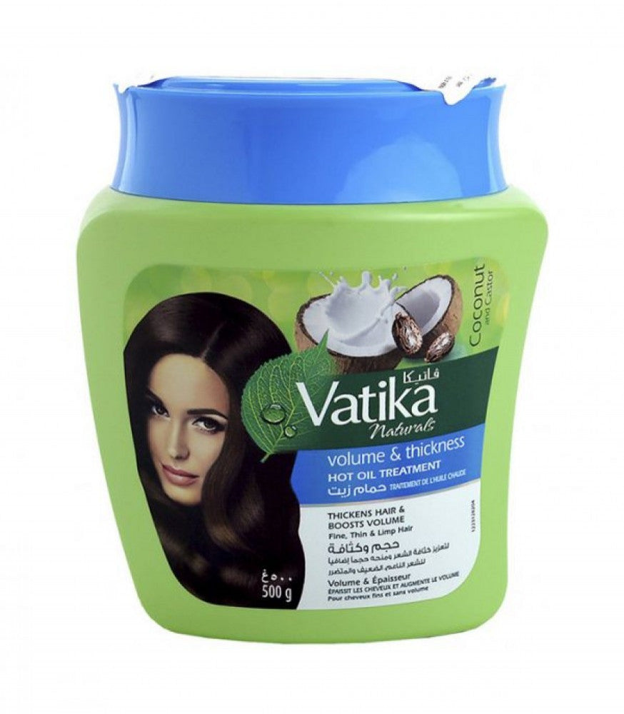 Vatika Coconut & Castor Volume & Thickness 500Ml