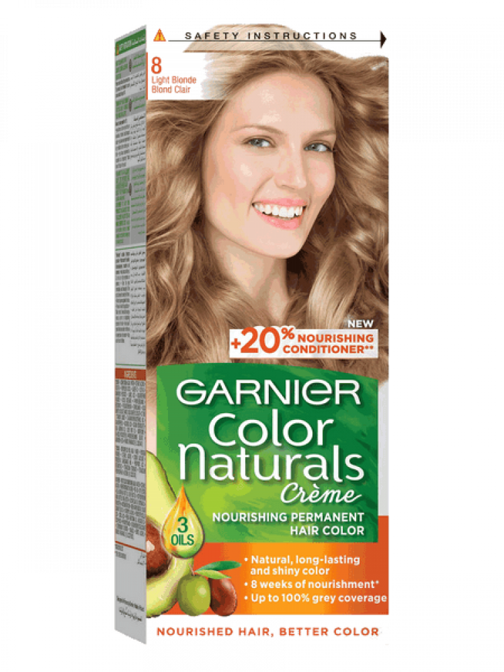 Garnier Hair Color 8 Light Blonde