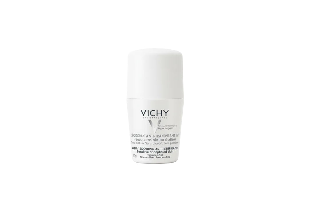 Vichy Roll-On Deodorant 50Ml White Silver