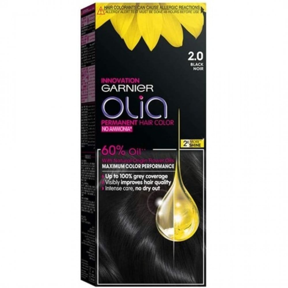 Garnier Olia Hair Color Black Noir 2.0