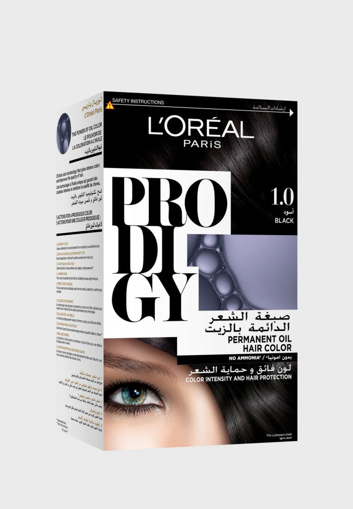 Loreal Paris Pro Digy No Amomonia Hair Color 1.0 Black