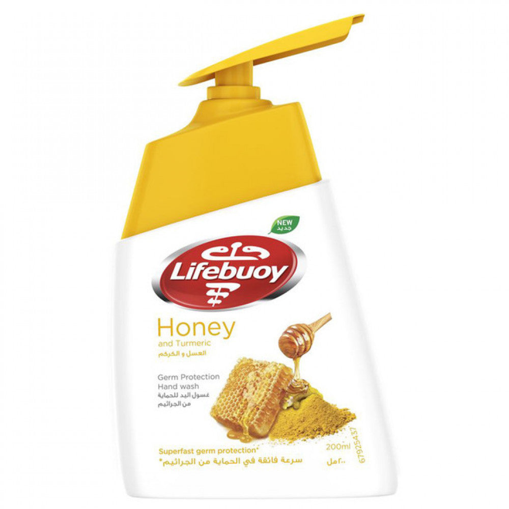 Lifebuoy Hand Wash Honey & Turmeric 200 Ml
