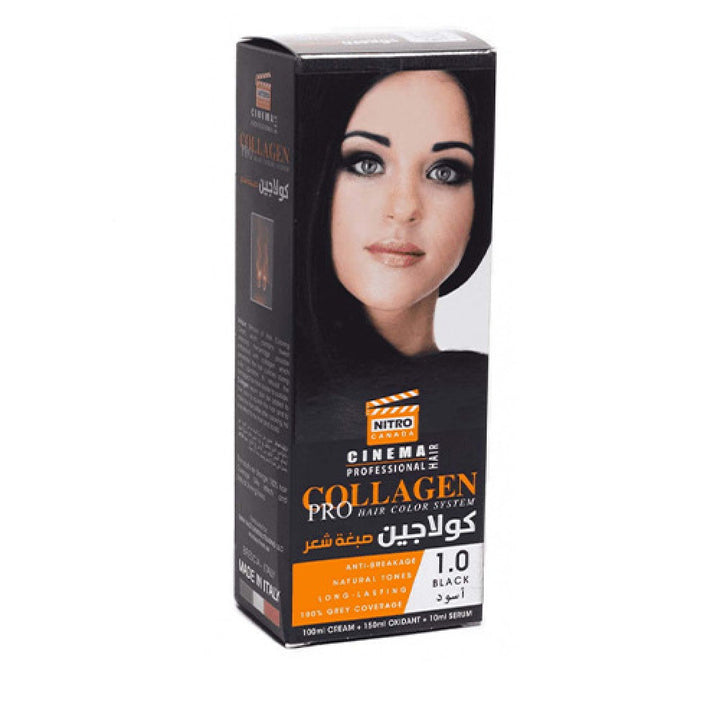 Nitro Canada Cinema Collagen Hair Color Black 1.00