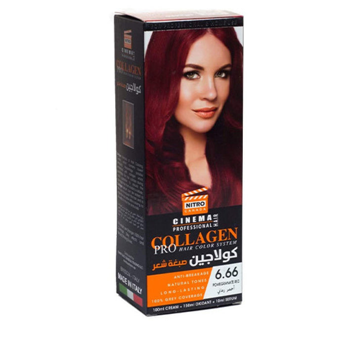 Nitro Canada Cinema Collagen Hair Color Pomegranate Red
