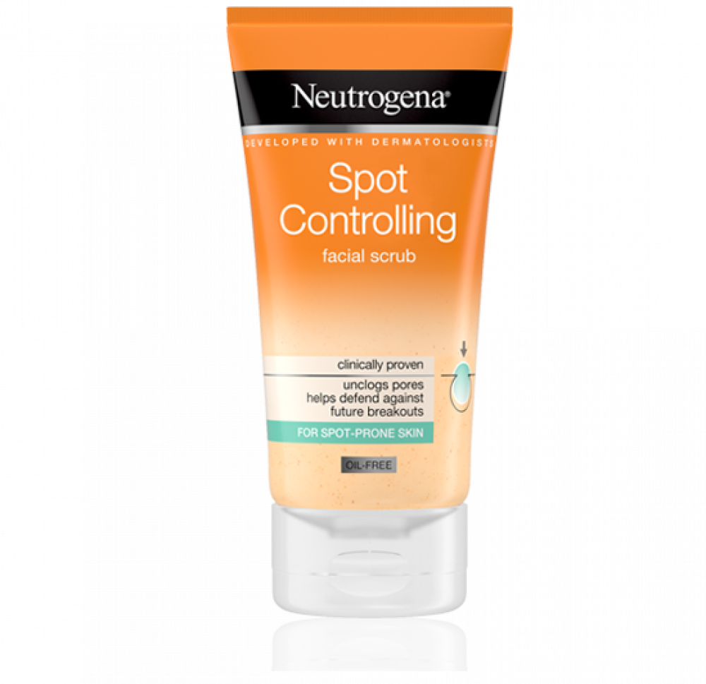 Neutrogena Spot Controll Facial Oil Free Scrub 150Ml
