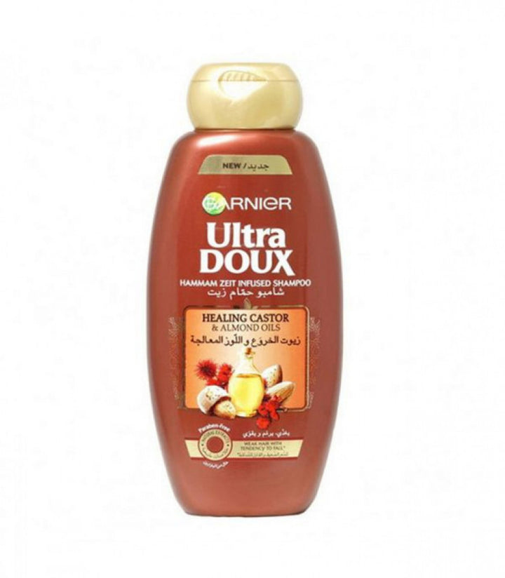 Garnier Ultra Doux Healing Castor & Almond Shampoo 200Ml