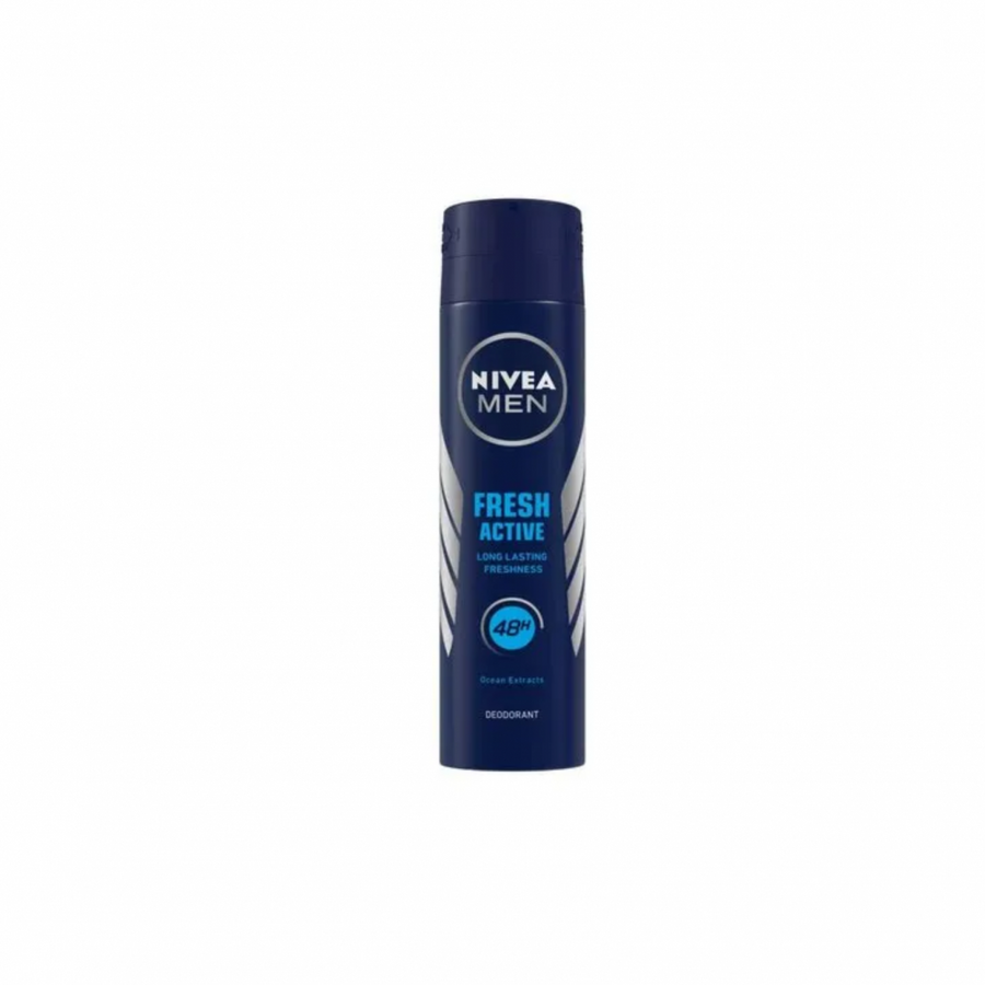 Nivea Deodorant Spray 150Ml Men Fresh Active
