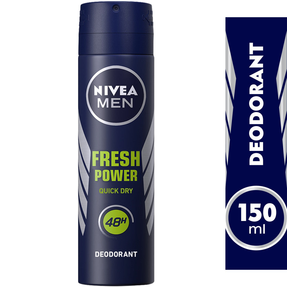 Nivea Deodorant Spray 150Ml Men Fresh Power