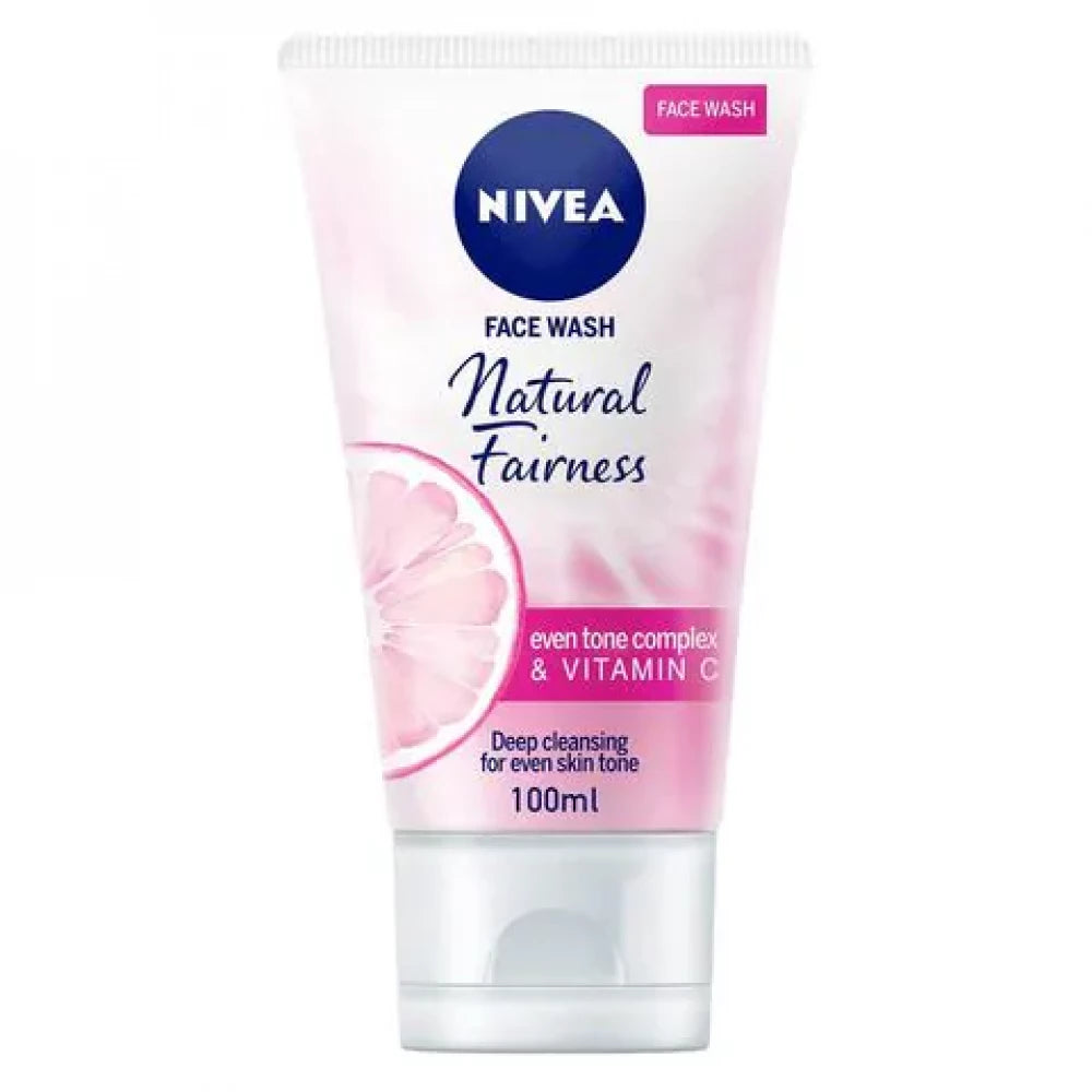 Nivea Natural Fairnes Vitamin C Face Wash 100Ml