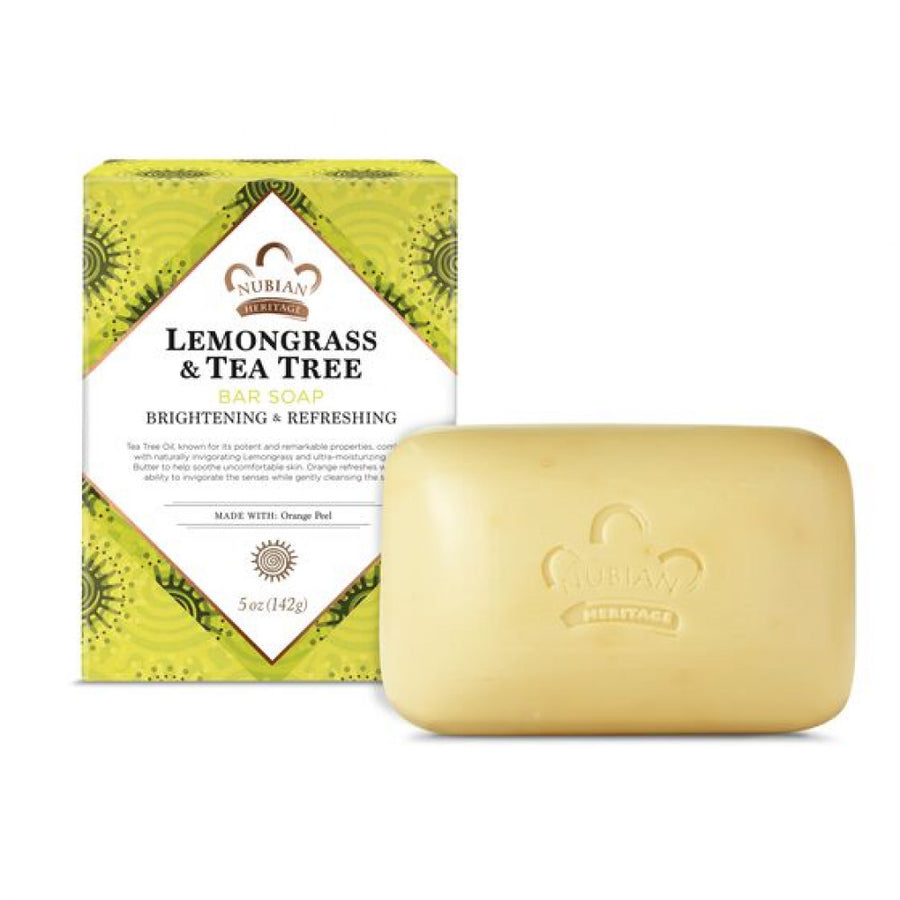 Nubian Lemongrass & Tea Tree Bar Soap 142Gm