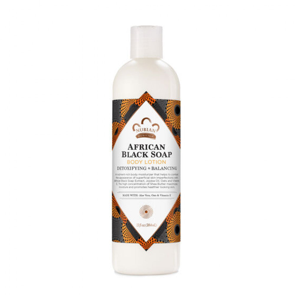 Nubian African Black Soap Body Lotion 384Ml