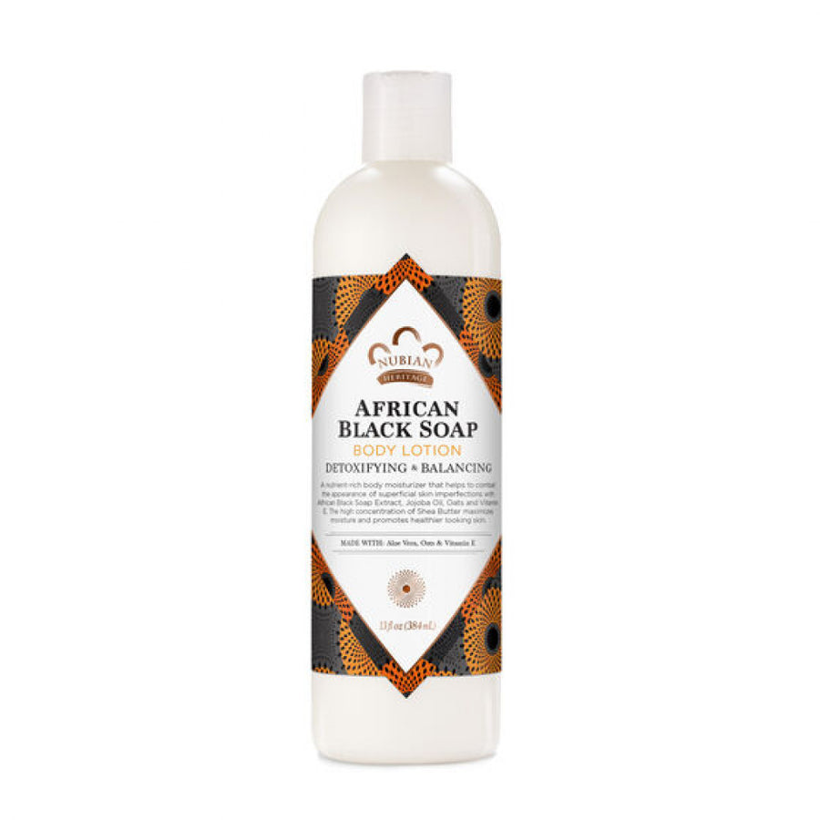 Nubian African Black Soap Body Lotion 384Ml