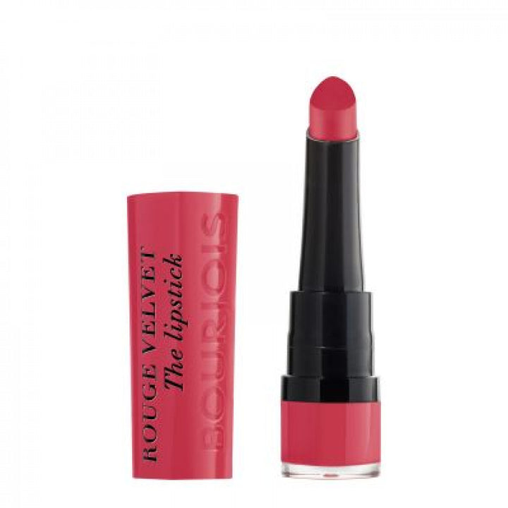 Bourjois Rouge Velvet The Lipstick, 04 Hip Hip Pink, 2.4g