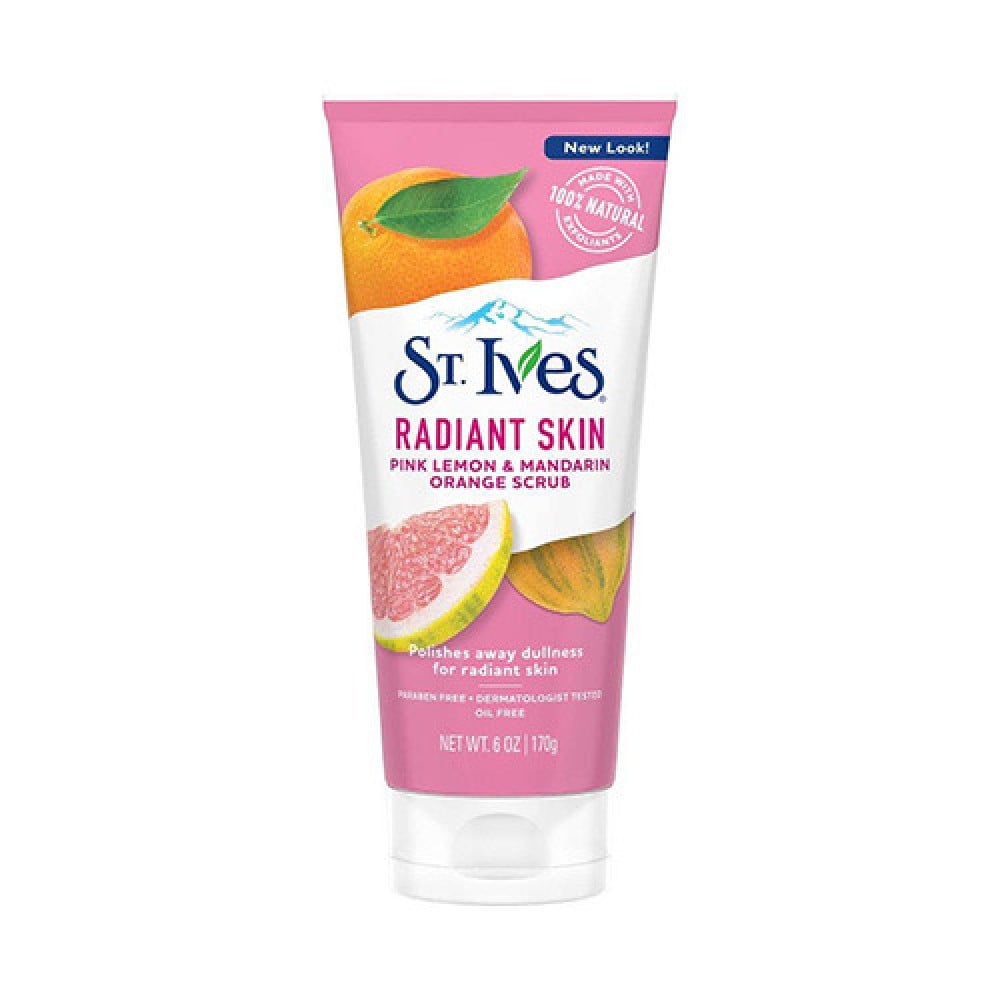 St.Iv Radiant Skin Pin; Lemon & Mandarin Scrub 170 Gm