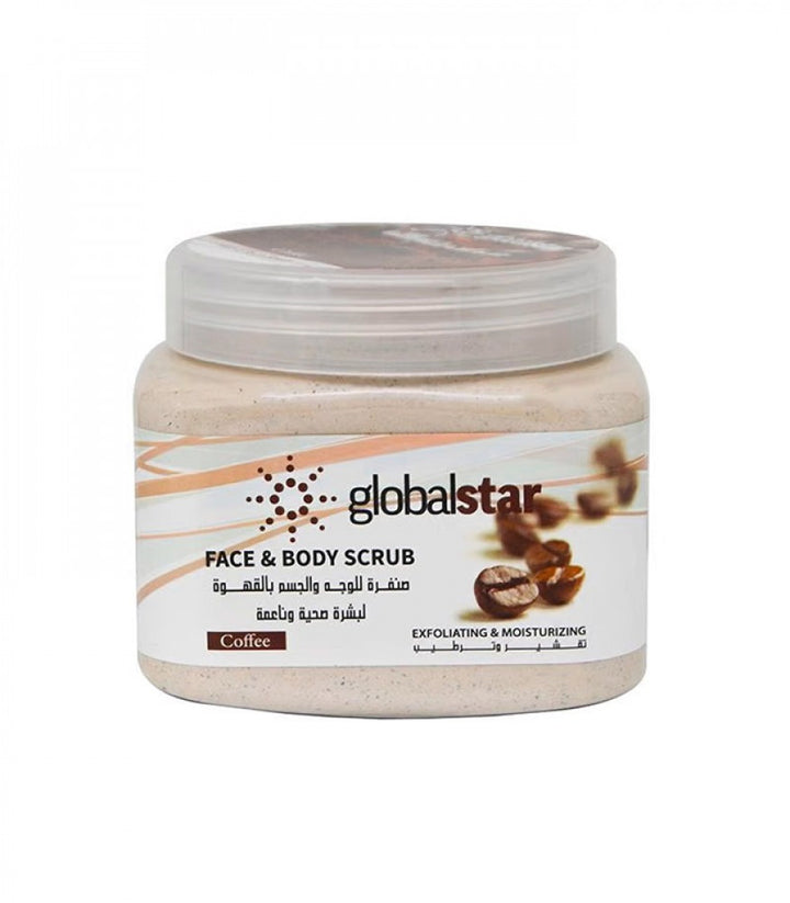 Global Star Coffe Face&Body Scrub 500Ml