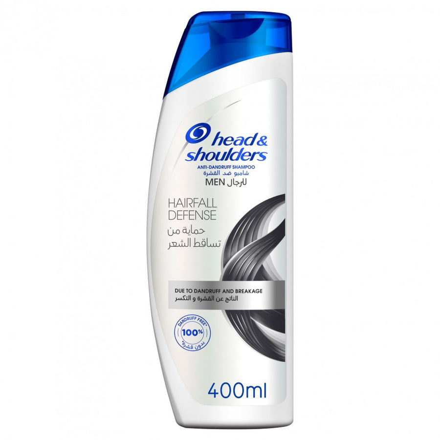 HEAD&SHOULDERS SHAMPOO 400ML HAIRFALL DEFENSE